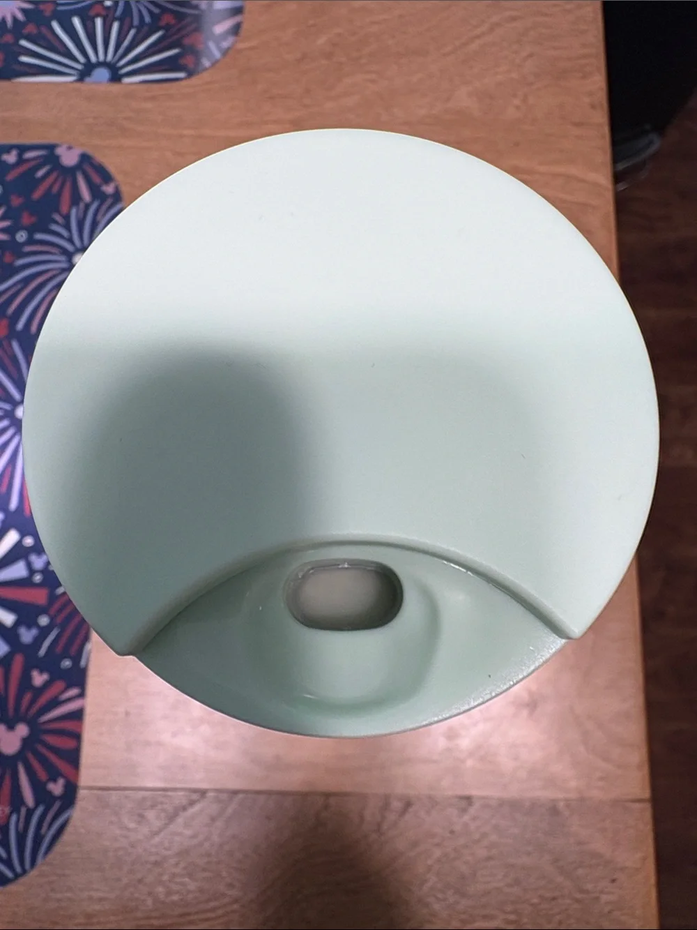 Starbucks Frosted Teal Tall Travel Tumbler with light green Lid